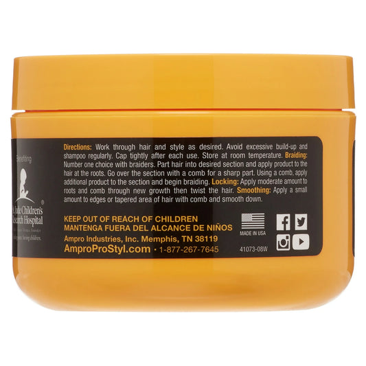 Extra Hold Conditioning Styling & Braiding Gel, 8 oz
