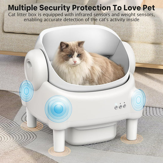 Automatic Self Cleaning Litter Box for Cat