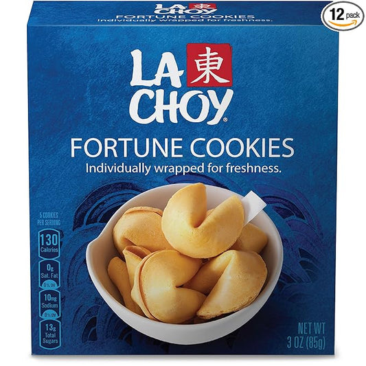 Fortune Cookies, 3 Ounce, 12 Pack