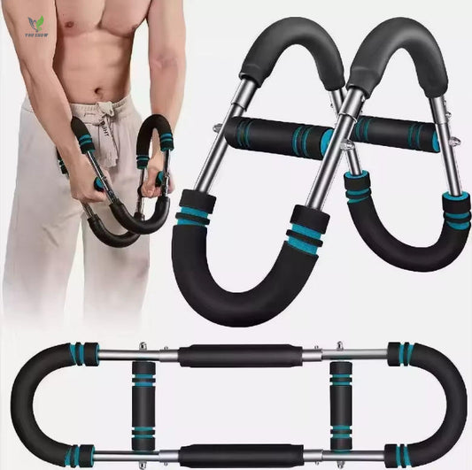 Adjustable (40-130 lbs) Chest Workout Equipment Triceps & Shoulder Workout Twister Arm Trainer