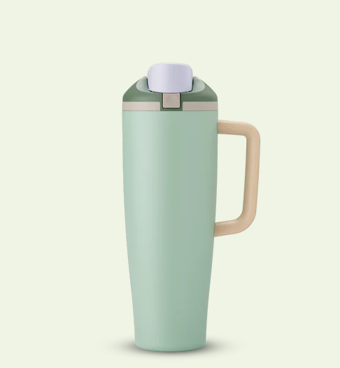 Hot Selling BPA Free Gym Stainless Steel Original 100% Leakproof Straw Tumbler 40OZ Handle Cup